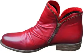 Ankle Boots for Women,Womens Western Ankle Boots No Heel Fashion Side Zip Vintage Booties Low Heel Comfortable Shoes