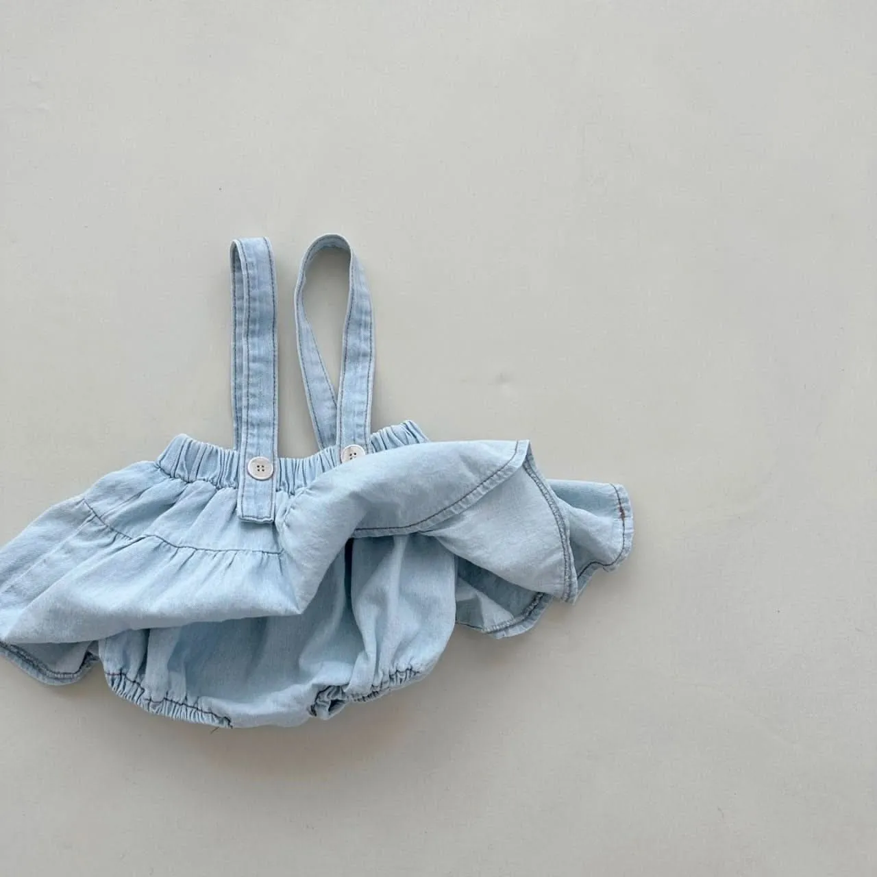 Baby Cotton Tee and Suspender Skirted Bloomer Set (3-18m) - 2 Colors