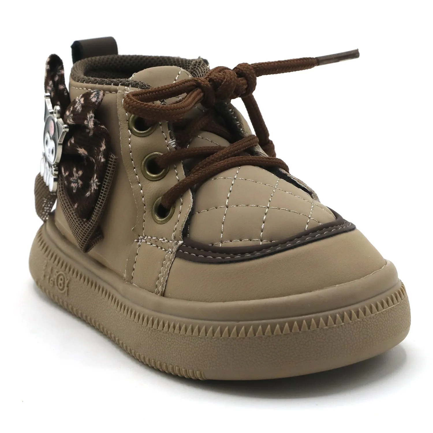 Boys Casual Long Shoes - Khaki