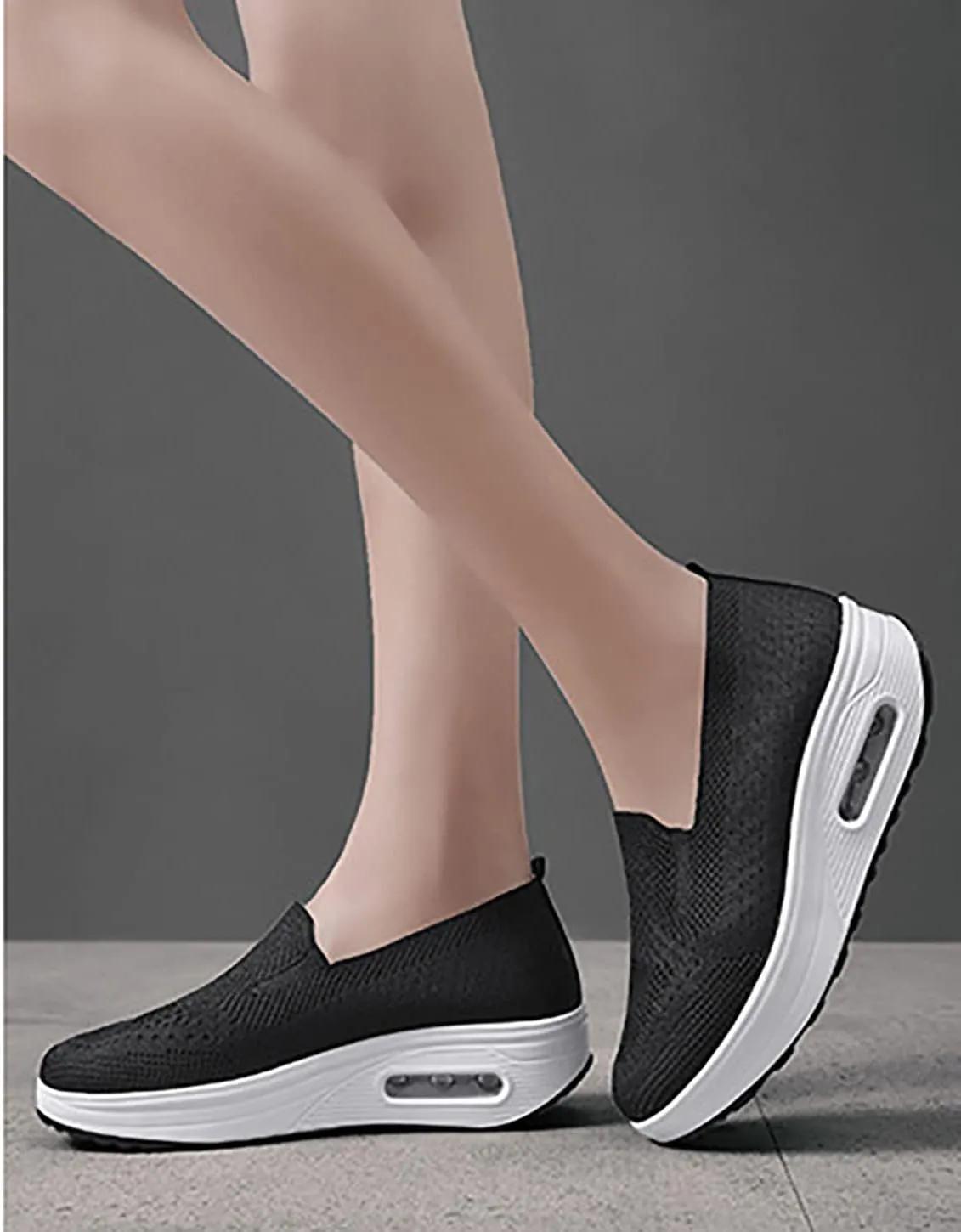 Bridge Cutters Women's Orthopedic Slope Heel Shoes Platform Shoes Orthopedic Road Walking Shoes Skate Shoes Sports Sandals mesh Flat Shoes Sports Outdoor Shoes