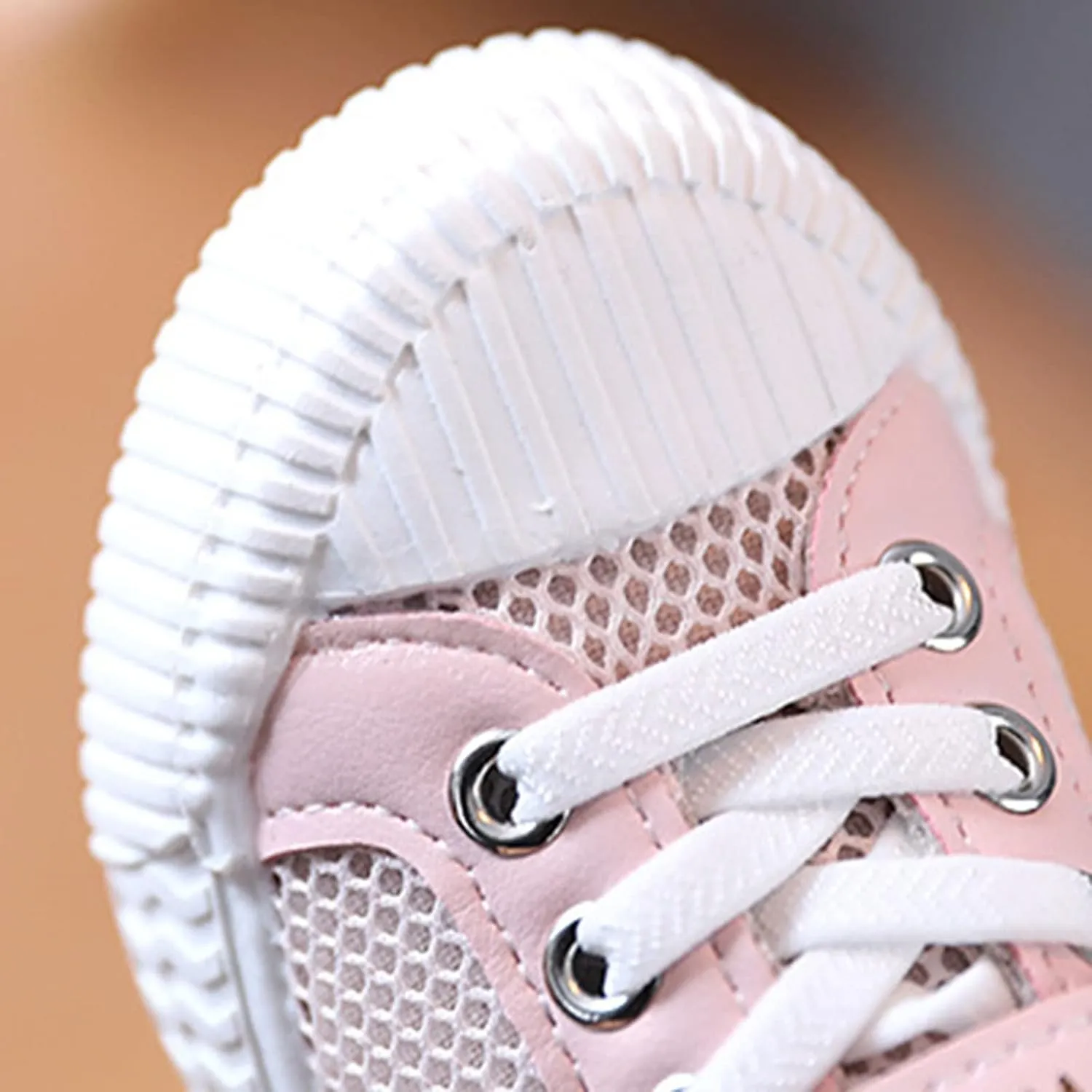 Little Girls Boys Lightweight Sports Shoes Mesh Breathable Flat Household Casual Slip On Canvas Shoes for Kids