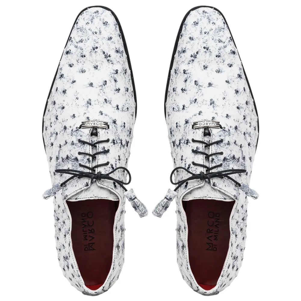 Marco Di Milano Criss Ostrich and Leather Newspaper