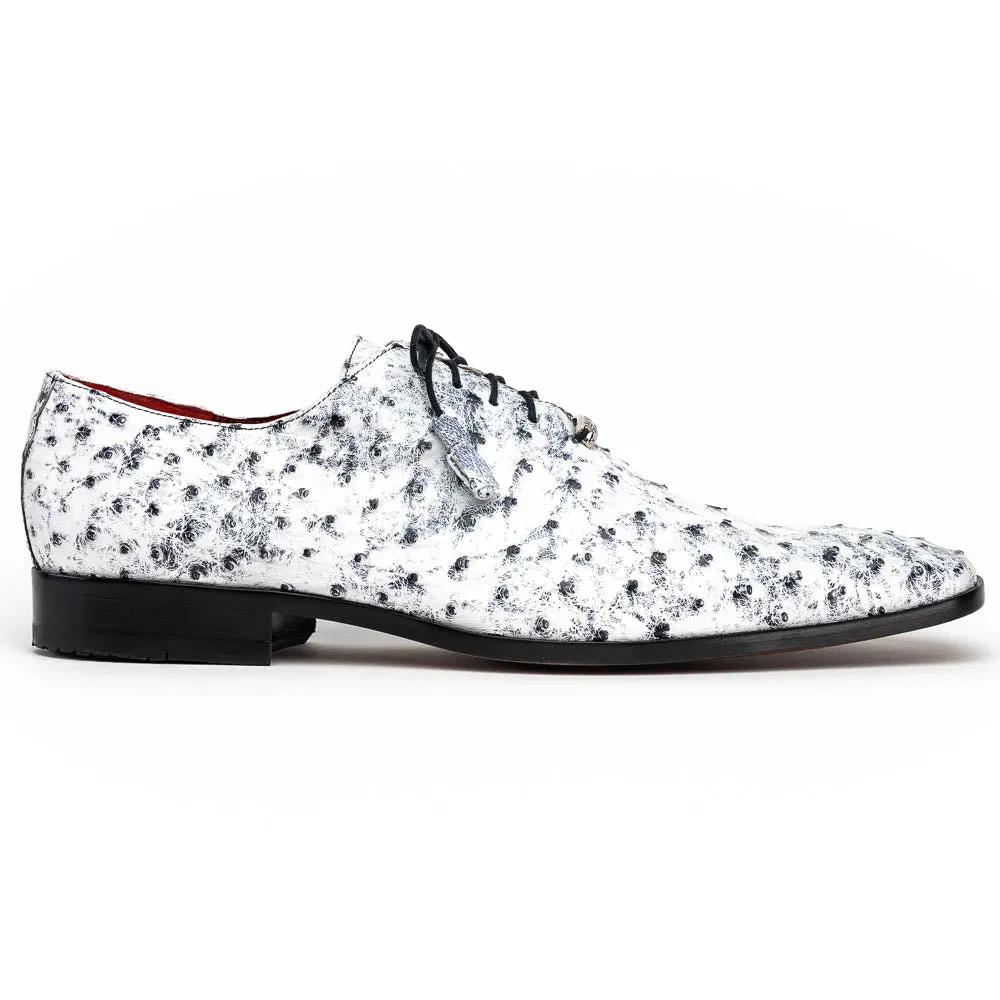 Marco Di Milano Criss Ostrich and Leather Newspaper