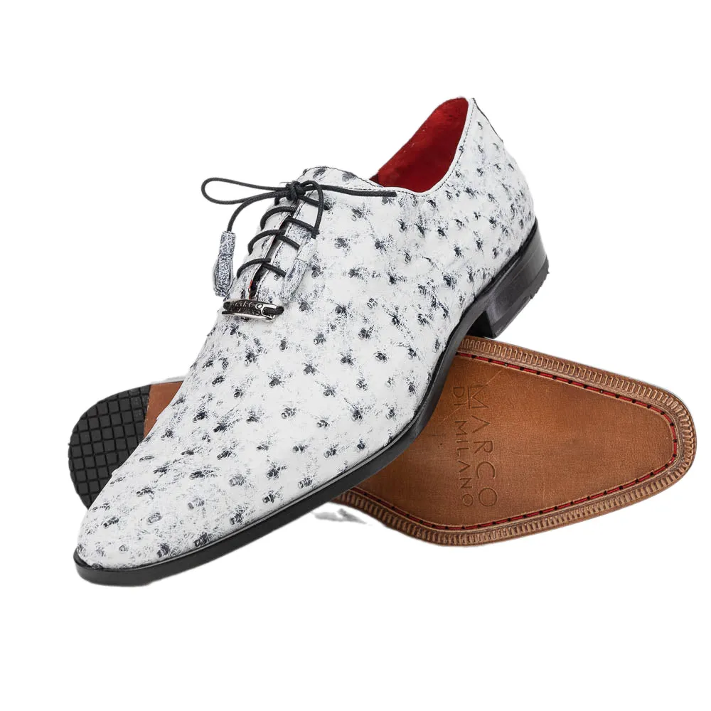 Marco Di Milano Criss Ostrich and Leather Newspaper