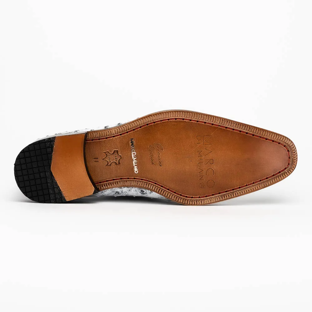 Marco Di Milano Criss Ostrich and Leather Newspaper