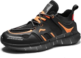 Men's Running Shoes Tennis Sneakers Breathable Lightweight Sports Walking Shoes Non-Slip Comfortable Gym Sports Jogging Shoes Outdoor Fashion Casual Shoes