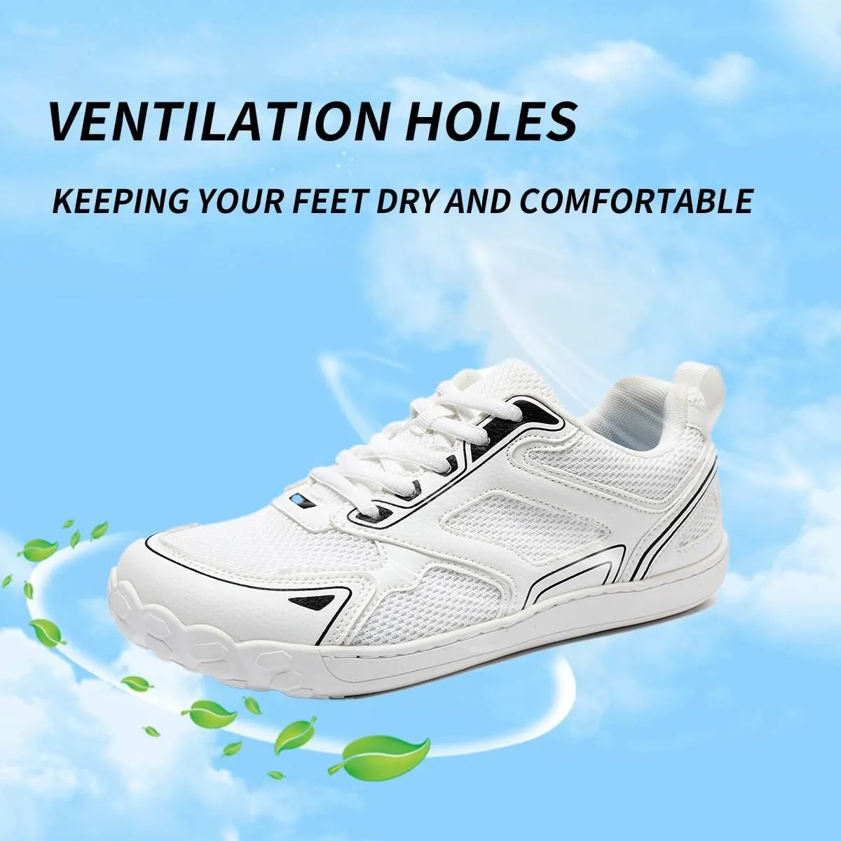 Men's Shoes Running Road Walking Sneakers Sports Athletic Workout Gym Shoes Casual Comfortable Breathable Fashion
