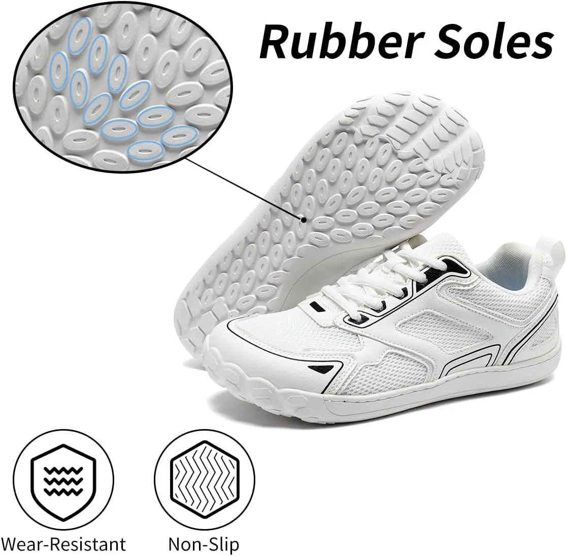 Men's Shoes Running Road Walking Sneakers Sports Athletic Workout Gym Shoes Casual Comfortable Breathable Fashion
