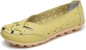 Orthopedic Loafers in Breathable Leather, Wide Size Casual Leather Orthopedic Sandals, Orthopedic Shoes for Women