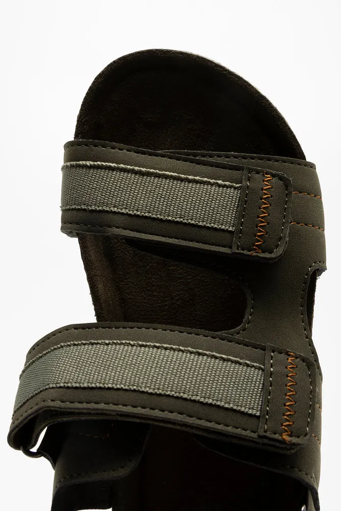 Sandal Dark Green