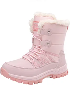 Snow Boots for Womens Winter Shoes Warm Fur Lined Mid Calf Boots Women Anti Slip Waterproof Comfortable Outdoor Boot