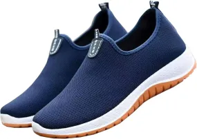 Sock Sneakers Slip-On, Knit, Rubber Sole, Anti-Slip, Ideal for Hiking and Walking