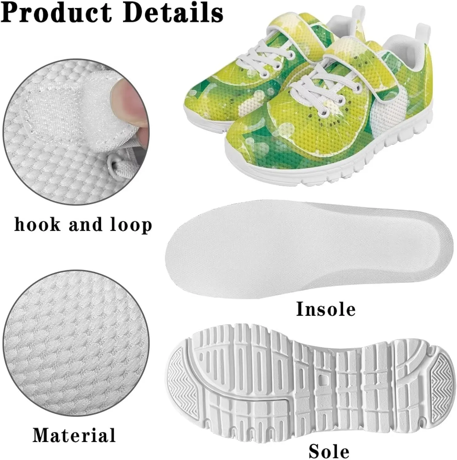 Teen Kids Single Buckle Sneaker,Boys Light Breathable Mesh Sneakers Sports Children Jogging Sports Training Shoes
